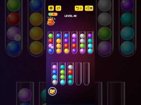 Video guide by Gaming ZAR Channel: Ball Sort Puzzle 2021 Level 49 #ballsortpuzzle