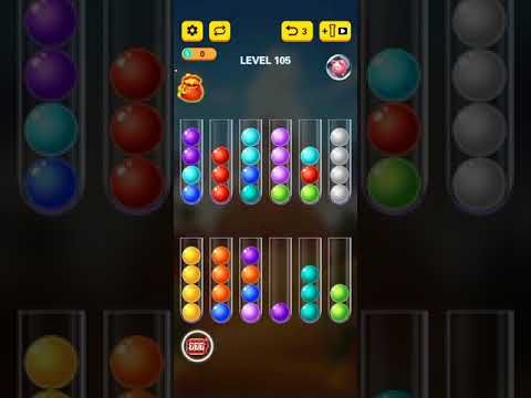 Video guide by Gaming ZAR Channel: Ball Sort Puzzle 2021 Level 105 #ballsortpuzzle