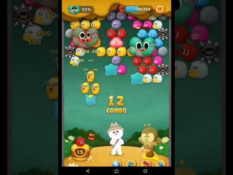 Video guide by 陳聖麟: LINE Bubble 2 Level 1824 #linebubble2