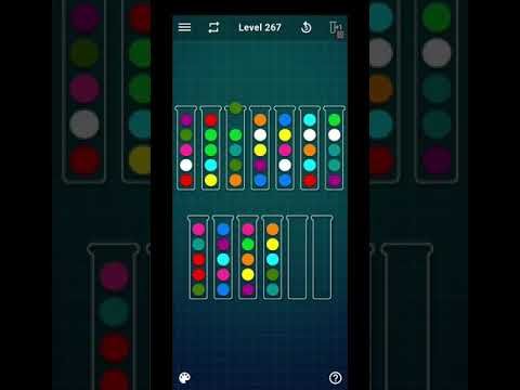 Video guide by Mobile Games: Ball Sort Puzzle Level 267 #ballsortpuzzle