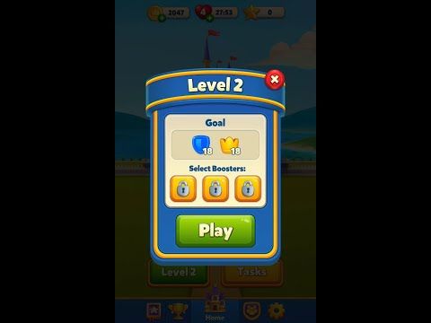 Video guide by Gamebook: Royal Match Level 2 #royalmatch