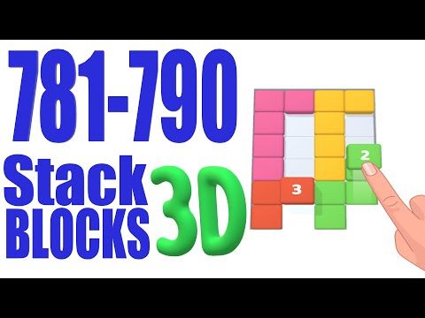 Video guide by Cat Shabo: Stack Blocks 3D Level 781 #stackblocks3d