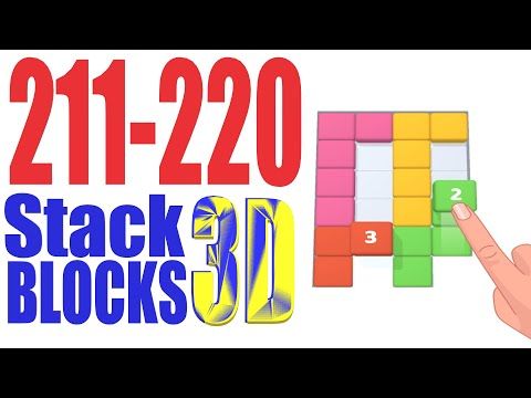 Video guide by Cat Shabo: Stack Blocks 3D Level 211 #stackblocks3d