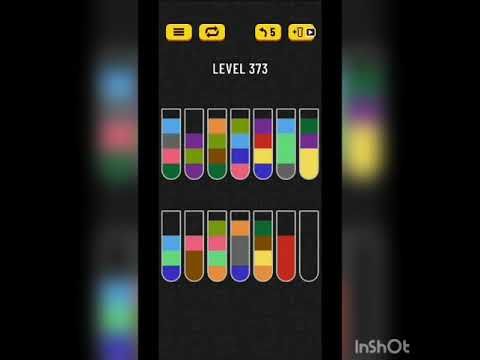 Video guide by Mobile Games: Water Sort Puzzle Level 373 #watersortpuzzle
