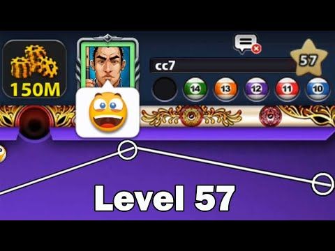 Video guide by Pro 8 ball pool: 8 Ball Pool Level 57 #8ballpool