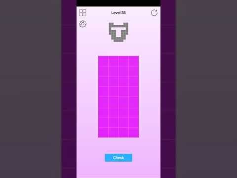 Video guide by Attiq gaming channel: Pixel Match 3D Level 35 #pixelmatch3d