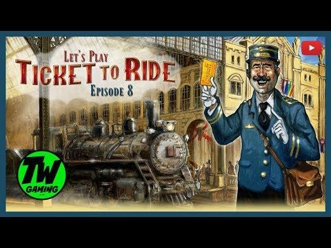 Video guide by TitanWest Gaming: Ticket to Ride Level 8 #tickettoride