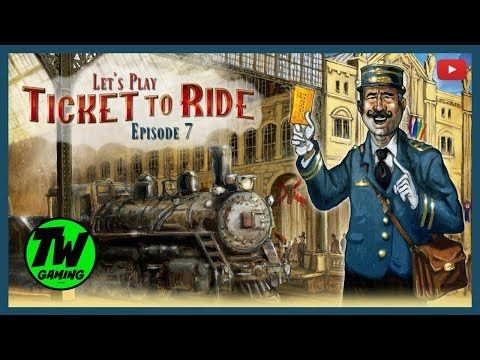 Video guide by TitanWest Gaming: Ticket to Ride Level 7 #tickettoride