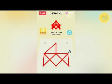 Video guide by Ara Trendy Games: Line Paint! Level 93 #linepaint
