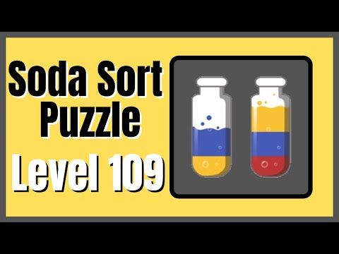 Video guide by HelpingHand: Soda Sort Puzzle Level 109 #sodasortpuzzle