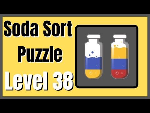 Video guide by HelpingHand: Soda Sort Puzzle Level 38 #sodasortpuzzle