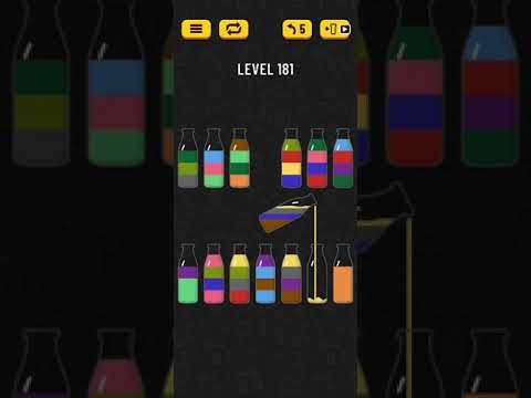 Video guide by HelpingHand: Soda Sort Puzzle Level 181 #sodasortpuzzle