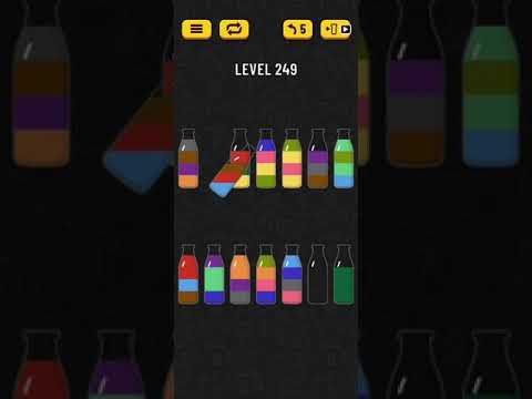 Video guide by HelpingHand: Soda Sort Puzzle Level 249 #sodasortpuzzle