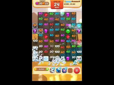Video guide by Apps Walkthrough Tutorial: Jewel Match King Level 137 #jewelmatchking