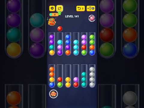 Video guide by Gaming ZAR Channel: Ball Sort Puzzle 2021 Level 141 #ballsortpuzzle