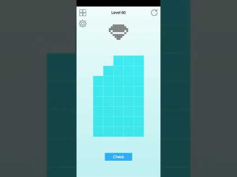 Video guide by Attiq gaming channel: Pixel Match 3D Level 60 #pixelmatch3d