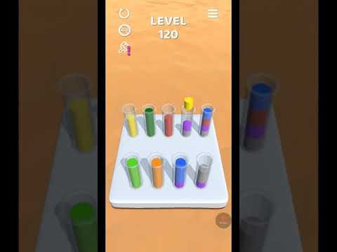 Video guide by Glitter and Gaming Hub: Sort It 3D Level 120 #sortit3d