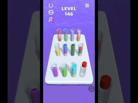 Video guide by Glitter and Gaming Hub: Sort It 3D Level 146 #sortit3d