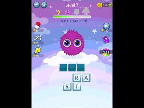 Video guide by Scary Talking Head: Word Monsters Level 7 #wordmonsters
