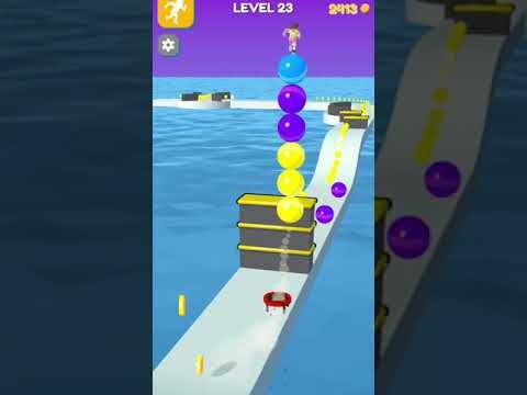 Video guide by Shorts guy: Stack Rider Level 24 #stackrider