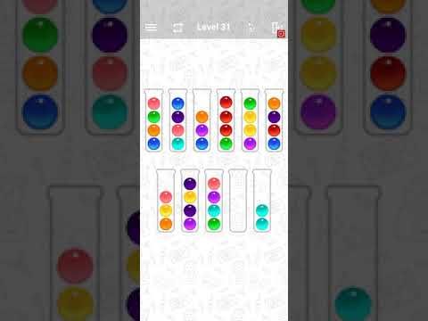 Video guide by Gaming ZAR Channel: Ball Sort Color Water Puzzle Level 31 #ballsortcolor