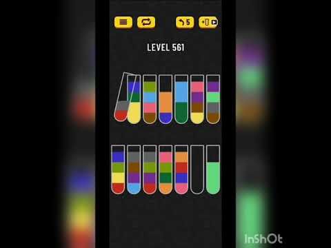 Video guide by Mobile Games: Water Sort Puzzle Level 561 #watersortpuzzle