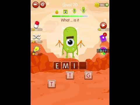 Video guide by Scary Talking Head: Word Monsters Level 70 #wordmonsters