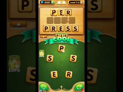Video guide by ETPC EPIC TIME PASS CHANNEL: Bible Word Puzzle Chapter 7 - Level 3 #biblewordpuzzle