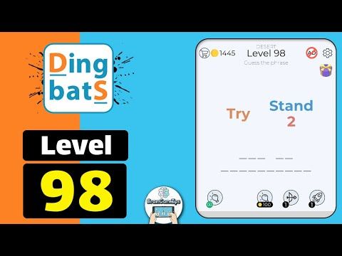Video guide by BrainGameTips: Dingbats! Level 98 #dingbats
