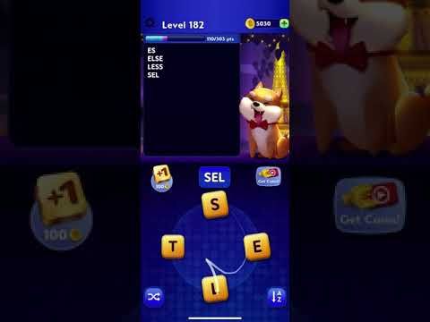Video guide by RebelYelliex: Word Show Level 182 #wordshow