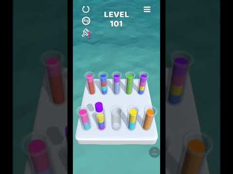 Video guide by Glitter and Gaming Hub: Sort It 3D Level 101 #sortit3d