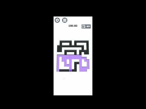 Video guide by puzzlesolver: AMAZE! Level 553 #amaze