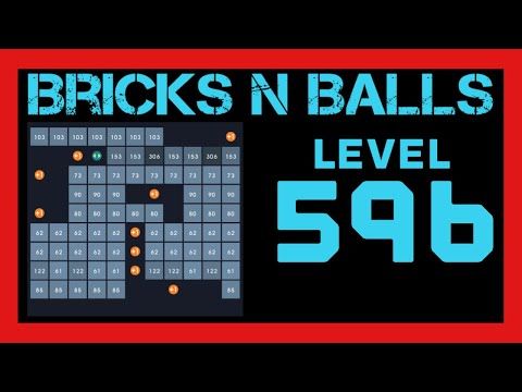 Video guide by Bricks N Balls: Bricks n Balls Level 596 #bricksnballs