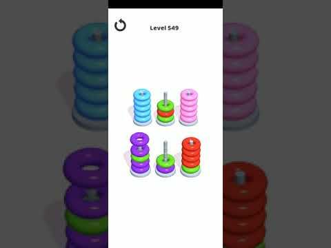 Video guide by Go Answer: Hoop Stack Level 549 #hoopstack