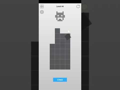 Video guide by Attiq gaming channel: Pixel Match 3D Level 44 #pixelmatch3d
