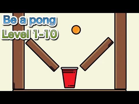Video guide by yo yoshi: Be a pong Level 1-10 #beapong