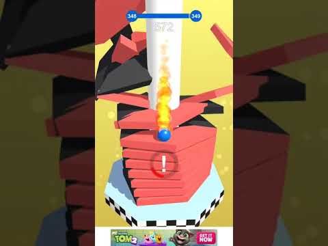 Video guide by RebelYelliex: Stack Ball 3D Level 345 #stackball3d