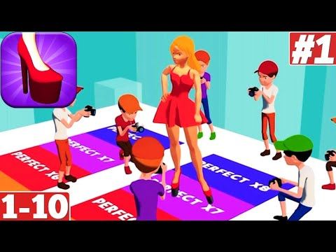 Video guide by HOTGAMES: Shoe Race Level 1-10 #shoerace