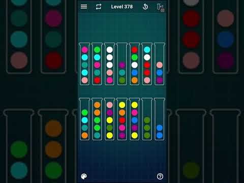 Video guide by Mobile games: Ball Sort Puzzle Level 378 #ballsortpuzzle