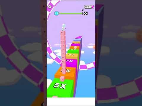 Video guide by Mobile Gaming Junction: Cube Surfer! Level 45 #cubesurfer