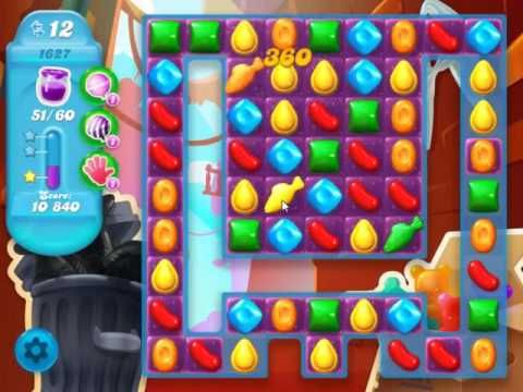 Video guide by skillgaming: Candy Crush Soda Saga Level 1627 #candycrushsoda