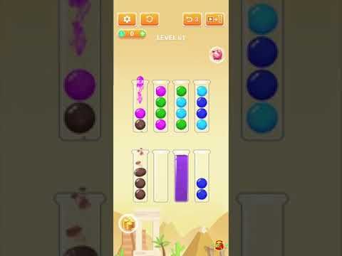 Video guide by Mobile Games: Drip Sort Puzzle Level 61 #dripsortpuzzle