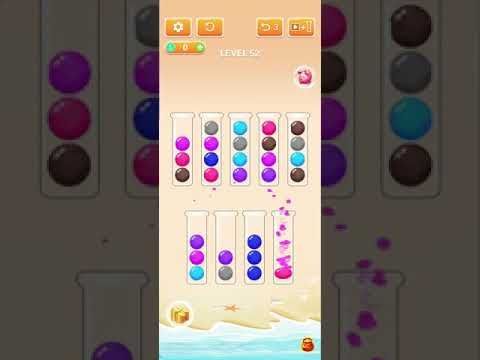 Video guide by Mobile Games: Drip Sort Puzzle Level 52 #dripsortpuzzle
