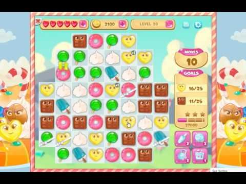 Video guide by Blogging Witches: Candy Valley Level 20 #candyvalley