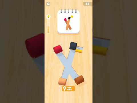 Video guide by Shafiq IQ Gamer: Color Roll 3D Level 38 #colorroll3d