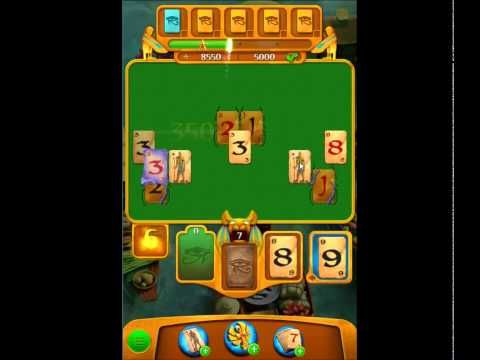Video guide by skillgaming: .Pyramid Solitaire Level 446 #pyramidsolitaire