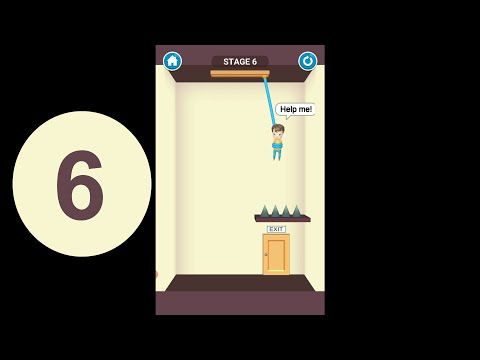 Video guide by Just Awesome: Rescue cut! Level 6 #rescuecut