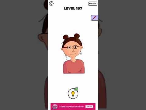 Video guide by Chaker Gamer: Draw a Line: Tricky Brain Test Level 197 #drawaline
