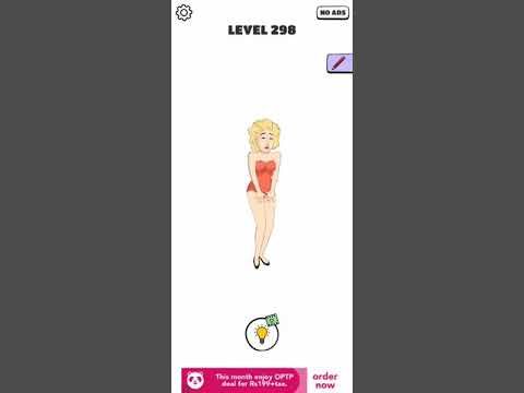 Video guide by Chaker Gamer: Draw a Line: Tricky Brain Test Level 298 #drawaline