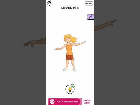 Video guide by Chaker Gamer: Draw a Line: Tricky Brain Test Level 193 #drawaline